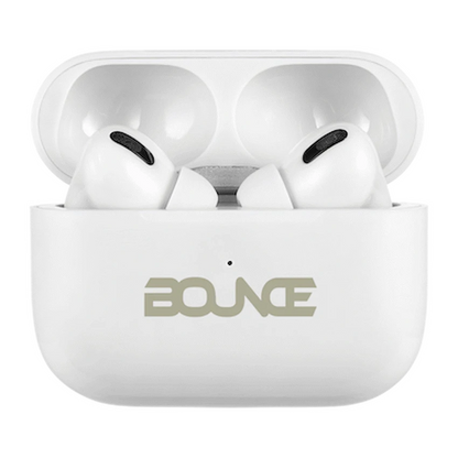 Bounce Clef X True Wireless Earphones + Silicone Accessories - White