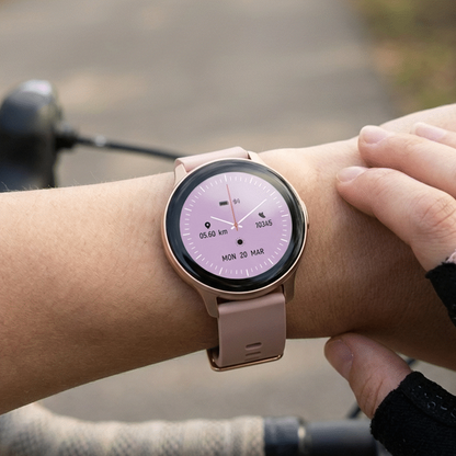 Volkano Active Tech Trend series Watch with heart rate monitor - Gold