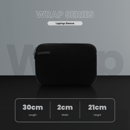 Volkano Wrap series 11.6" Laptop sleeve Black