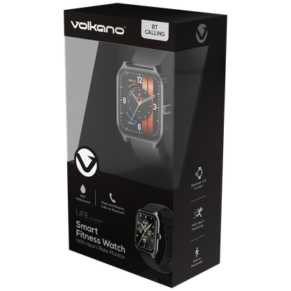 Volkano Life Series Smart Watches - Black