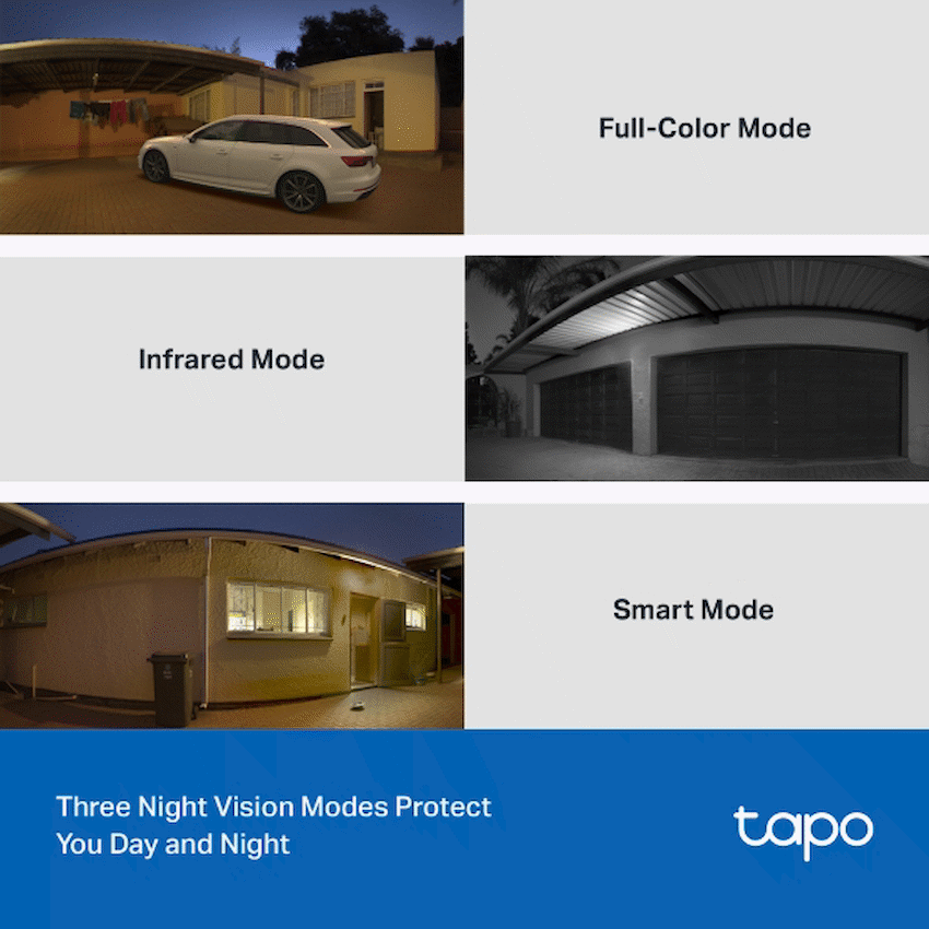 TP-Link Tapo C510W 2K Outdoor Pan/Tilt Security WiFi Camera