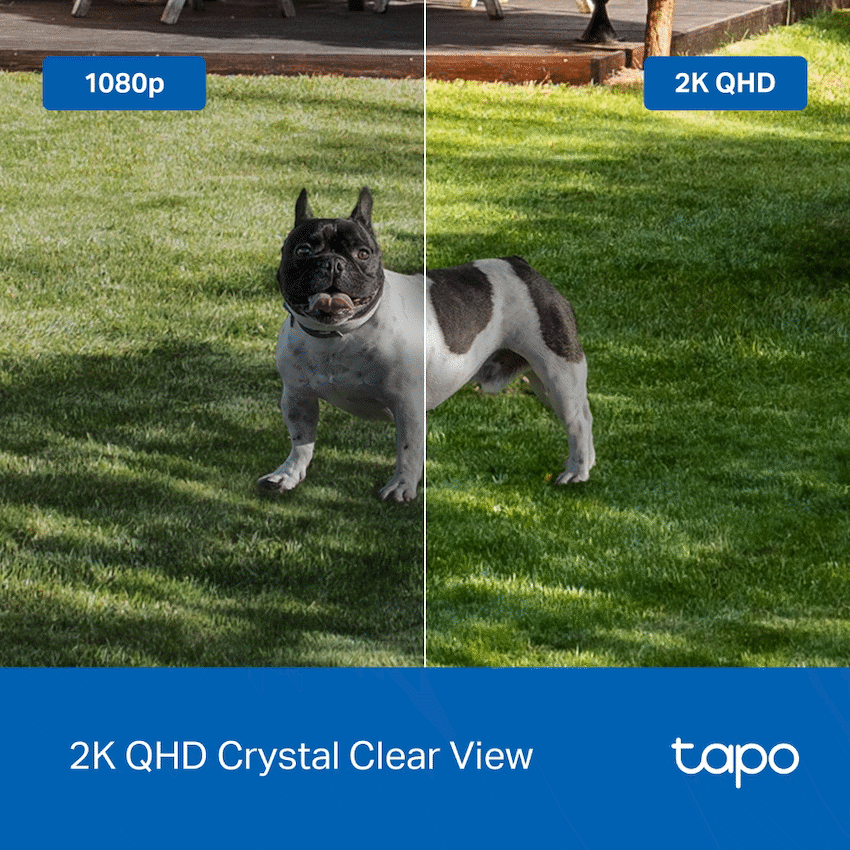 TP-Link Tapo C425 4MP 2K QHD Battery Wire-Free Outdoor Security Camera