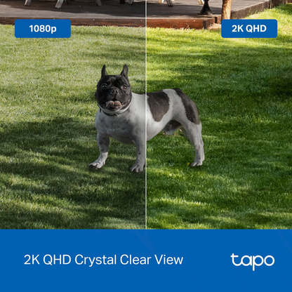 TP-Link Tapo C425 4MP 2K QHD Battery Wire-Free Outdoor Security Camera