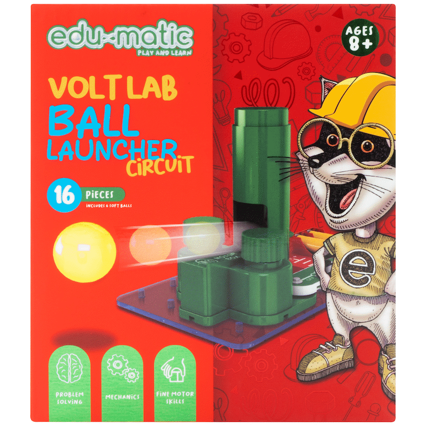Edu-matic Volt Lab Ball Launcher Circuit