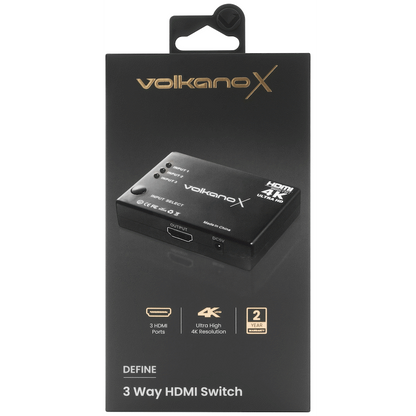 VolkanoX Define Series HDMI Switch 3-Way