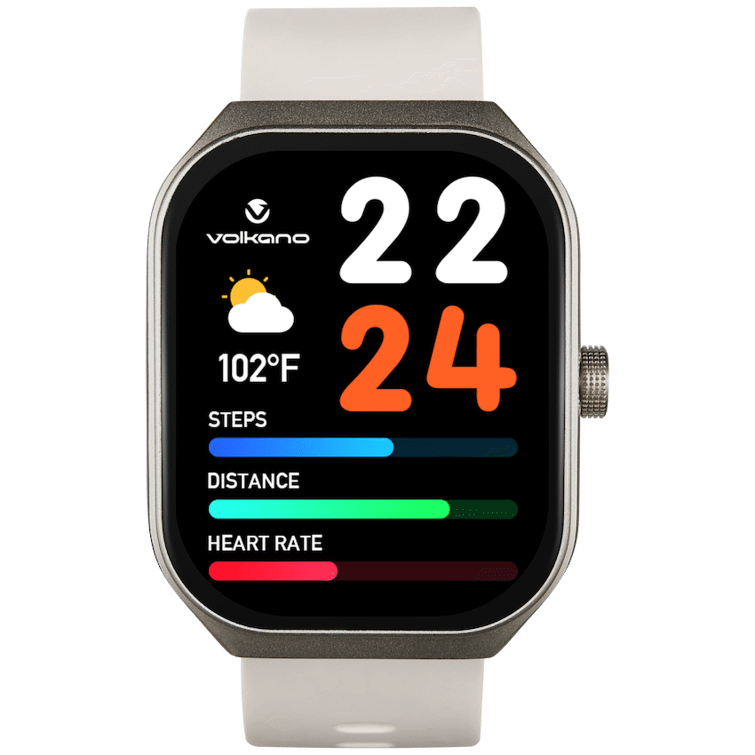 Volkano Spirit Series Smart Watch - Starlight Silver