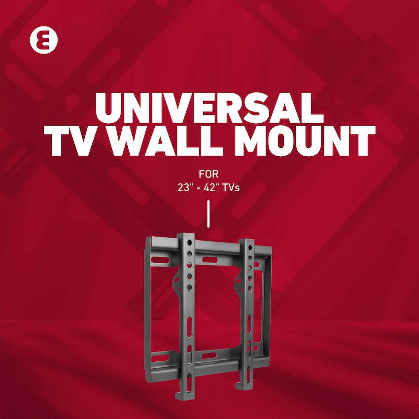 Ellies Solid series Fixed Tv Wall Mount For 23" - 42" TVs