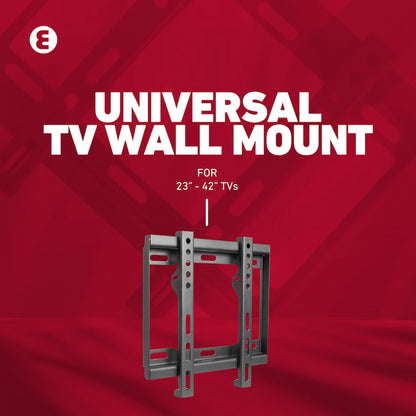 Ellies Solid series Fixed Tv Wall Mount For 23" - 42" TVs
