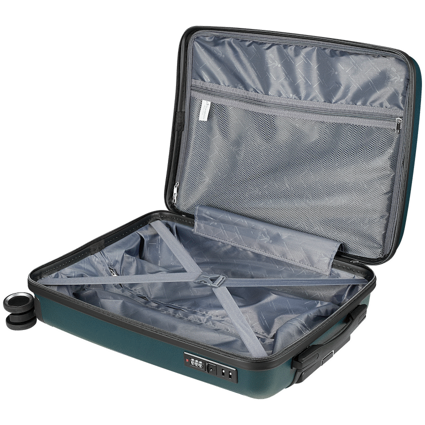 Travelwize Tourer PP 55cm 4-wheel Spinner Luggage Petrol