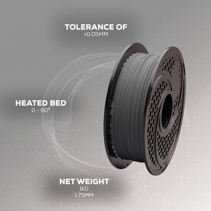 SA Filament PLA Hyper Filament 1kg - Grey