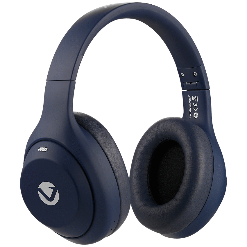 Volkano SoundSweeper Series Active Noise Cancelling bluetooth Headphones - Blue