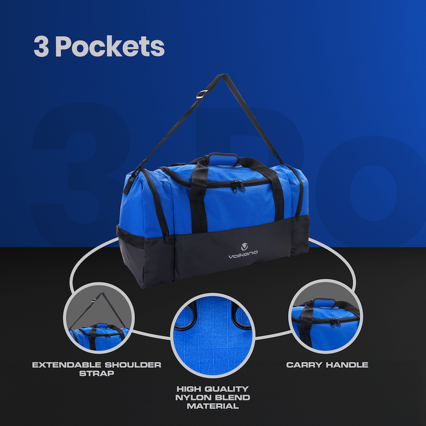 Volkano Rhodes 70l Duffle - Blue