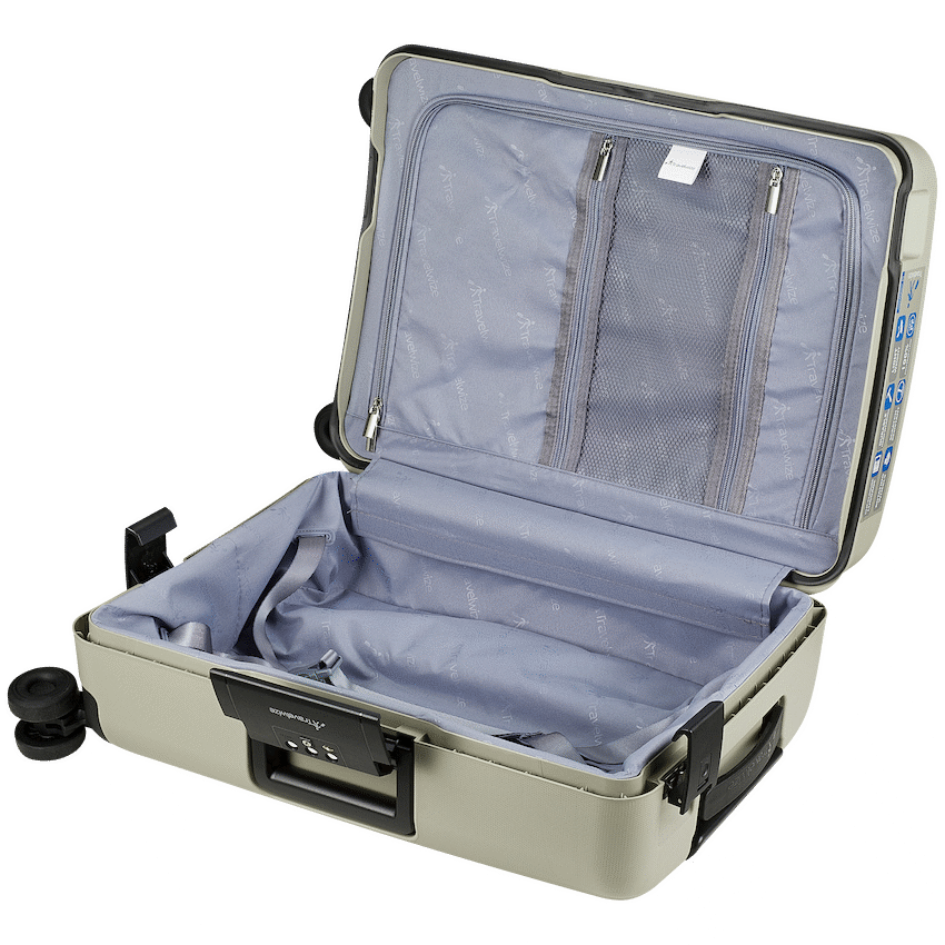 Travelwize Clipper PP 65cm 4-Wheel Spinner Luggage Beige
