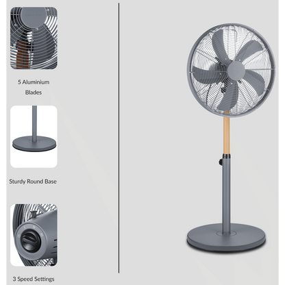 Boden Stark 40cm Stand Fan