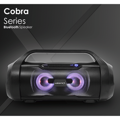 VolkanoX Cobra Series Bluetooth Speaker - Black