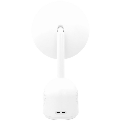 ZEN Unify Series Wireless Phone Charger with Bluetooth Speaker and Mirror - White