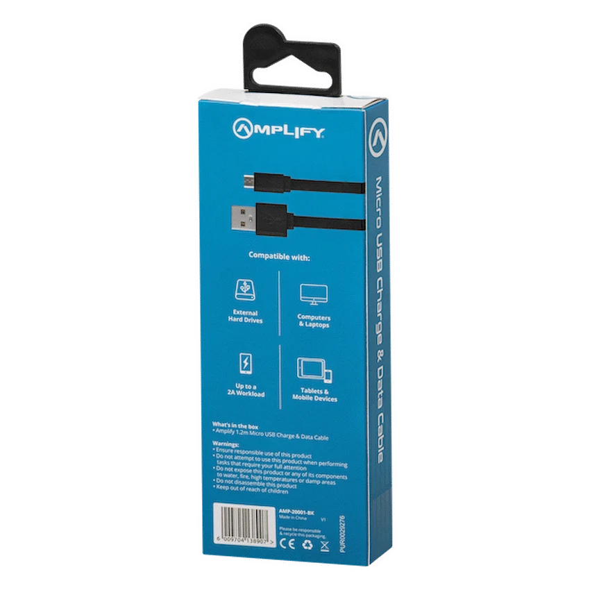 Amplify Charge Series Micro USB Charge Cable