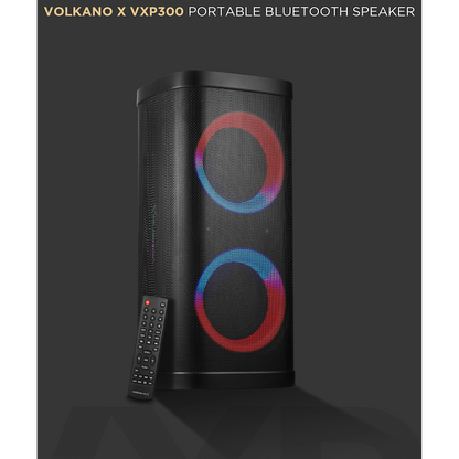 VolkanoX VXP300 Dual 6.5" Party Speaker - Black