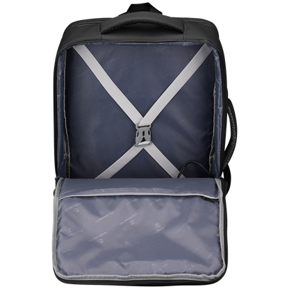 Volkano Under-Seat Traveller Backpack Black