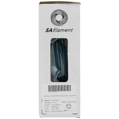 SA Filament Silk PLA Plus Filament 1kg - Steel Blue
