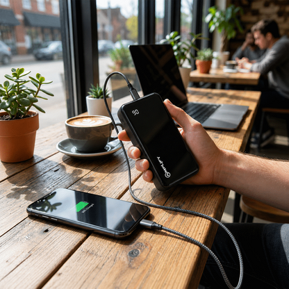Amplify Spark 2 Series 20 000 mAh Power Bank - Black