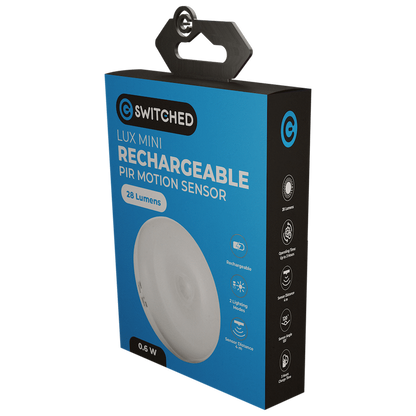 Switched Lux Mini Rechargeable Motion Sensor Night Light