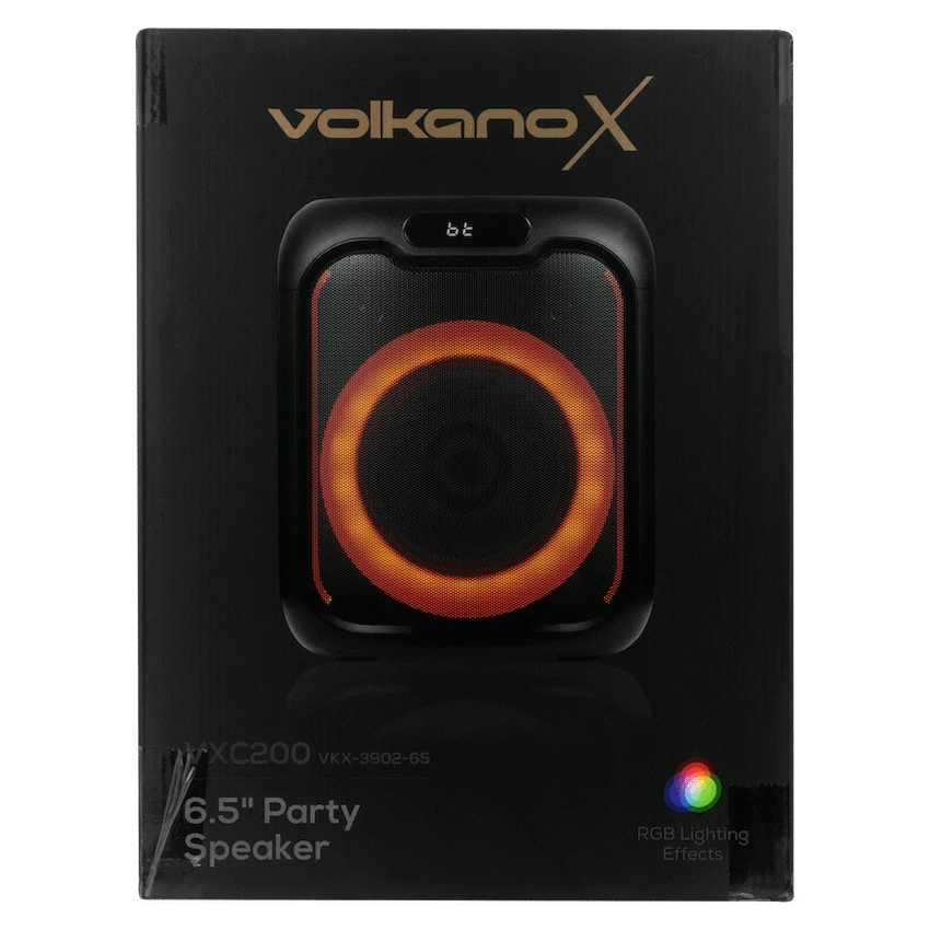 VolkanoX VXC200 6.5" Party Speaker - Black