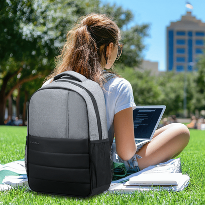 Volkano Slater 15.6" Laptop Backpack - Grey