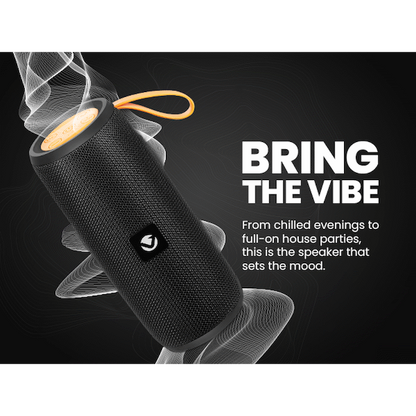 Volkano Stun 2.0 Series Bluetooth Speaker - Black