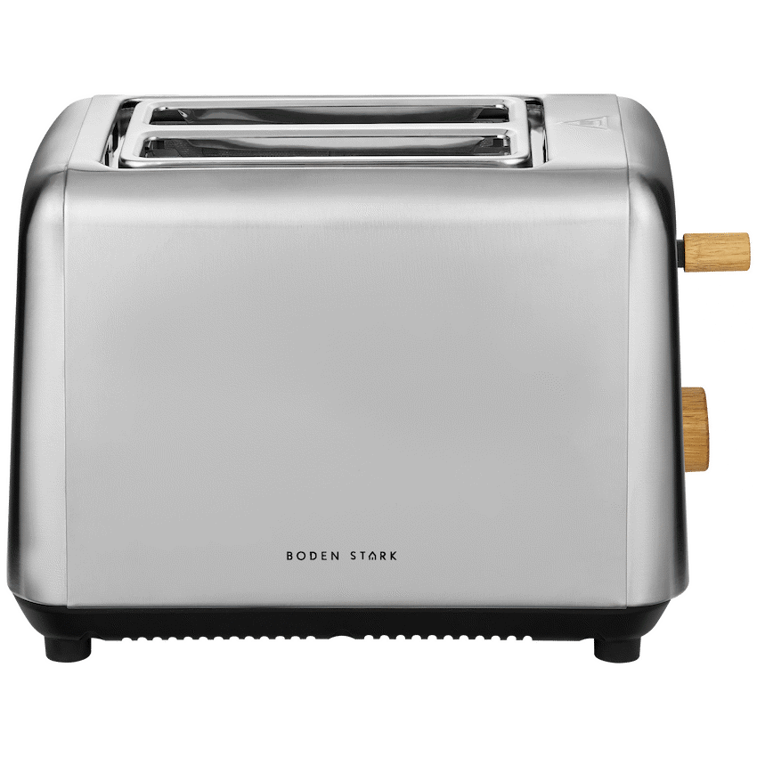 Boden Stark Anson Collection 2-Slice Stainless Steel Toaster
