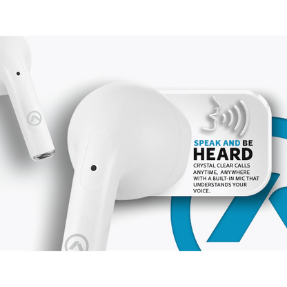 Amplify Note 3.0 Series TWS Earphones - White