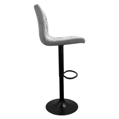 Bayer Large Barstool Grey with black base