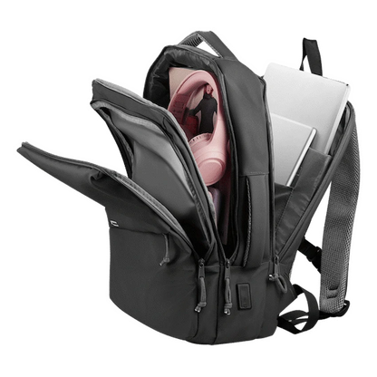Volkano Under-Seat Traveller Backpack Charcoal