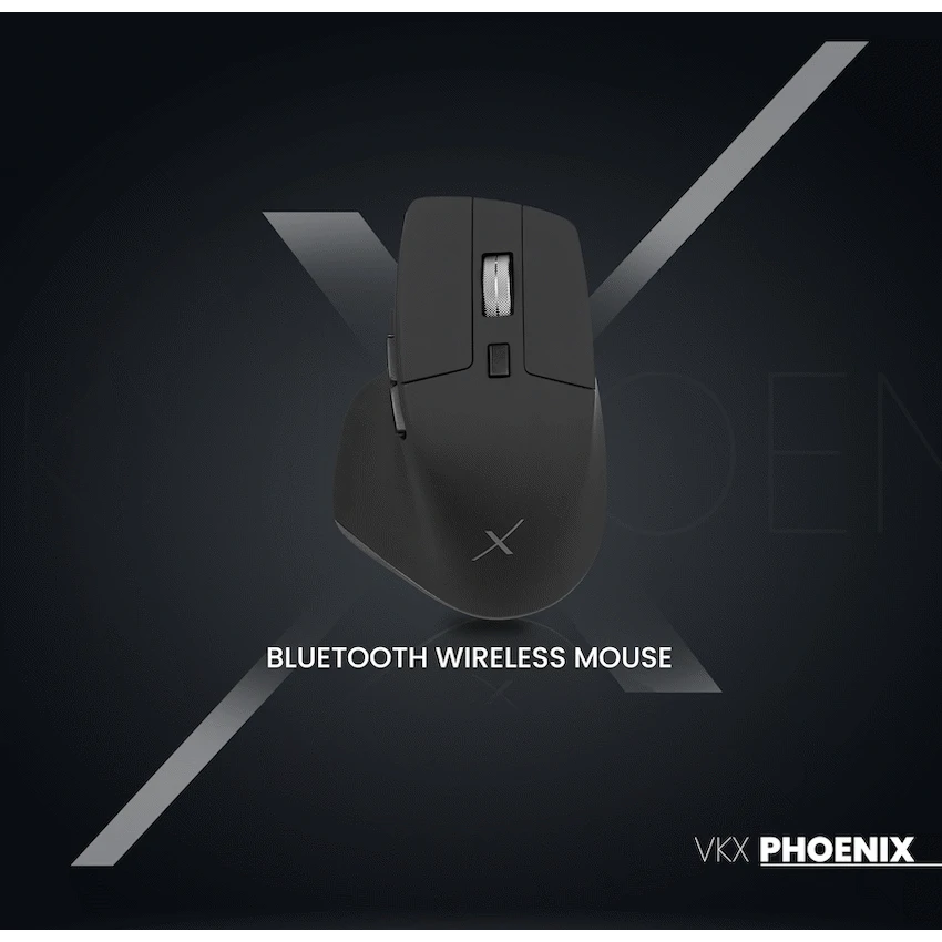 VolkanoX Phoenix Bluetooth Wireless Mouse - Graphite