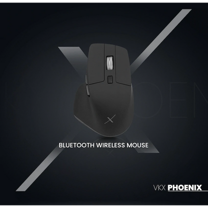 VolkanoX Phoenix Bluetooth Wireless Mouse - Graphite