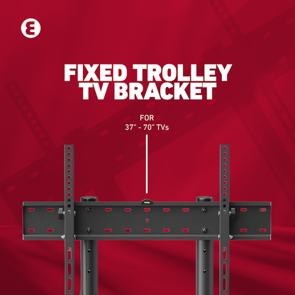 Ellies Solid series Fixed Trolley TV Bracket 37" - 70" TVs