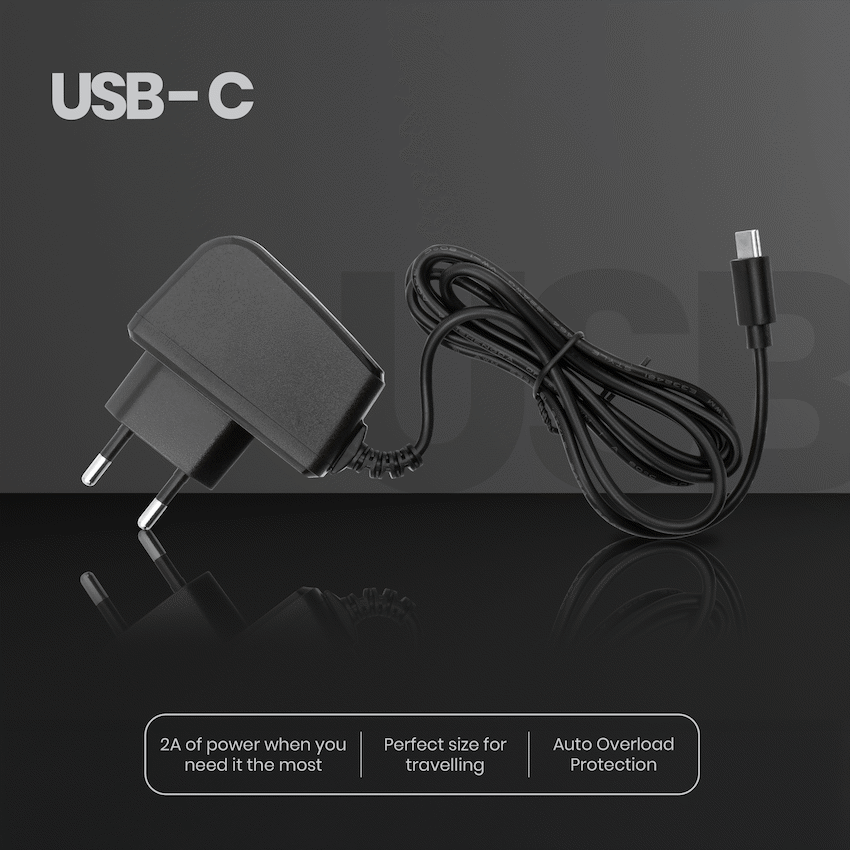 Volkano Energy Series USB Type-C 2a Wall Charger