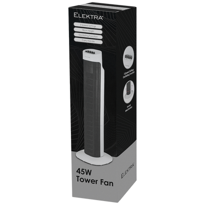 Elektra 78cm Tower Fan