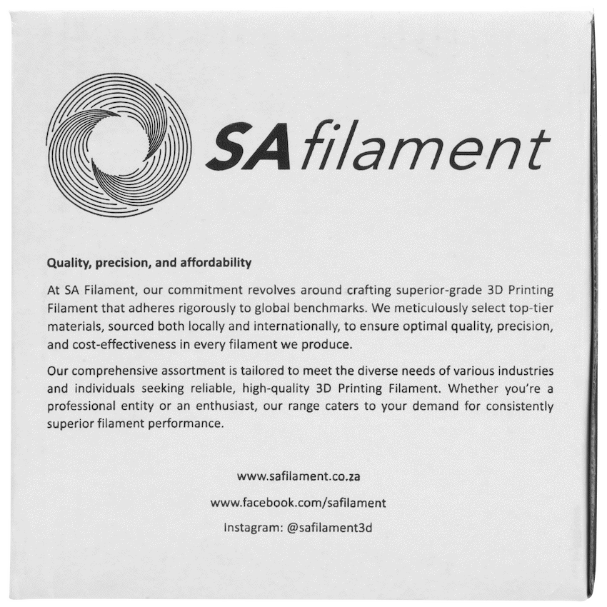 SA Filament ABS Premium Filament 1kg - Red