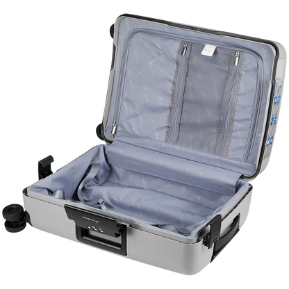 Travelwize Clipper PP 55cm 4-Wheel Spinner Luggage Nardo Grey
