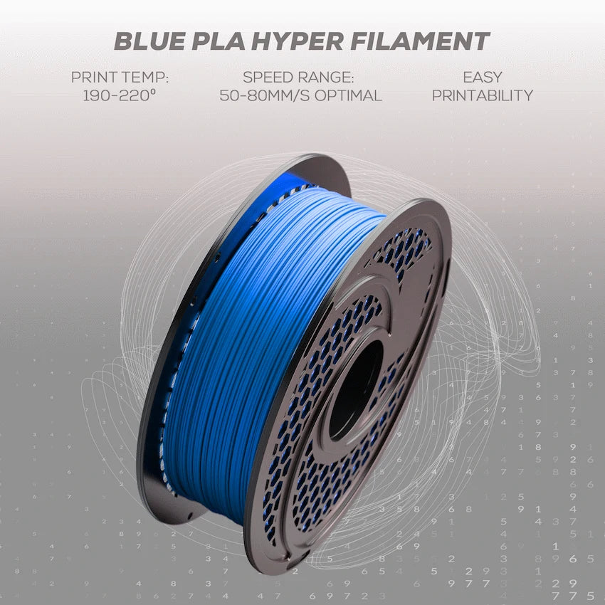 SA Filament PLA Hyper Filament 1kg - Blue
