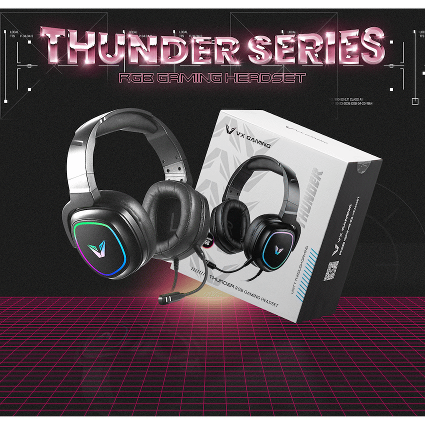 VX Gaming Thunder series Gaming Headset RGB