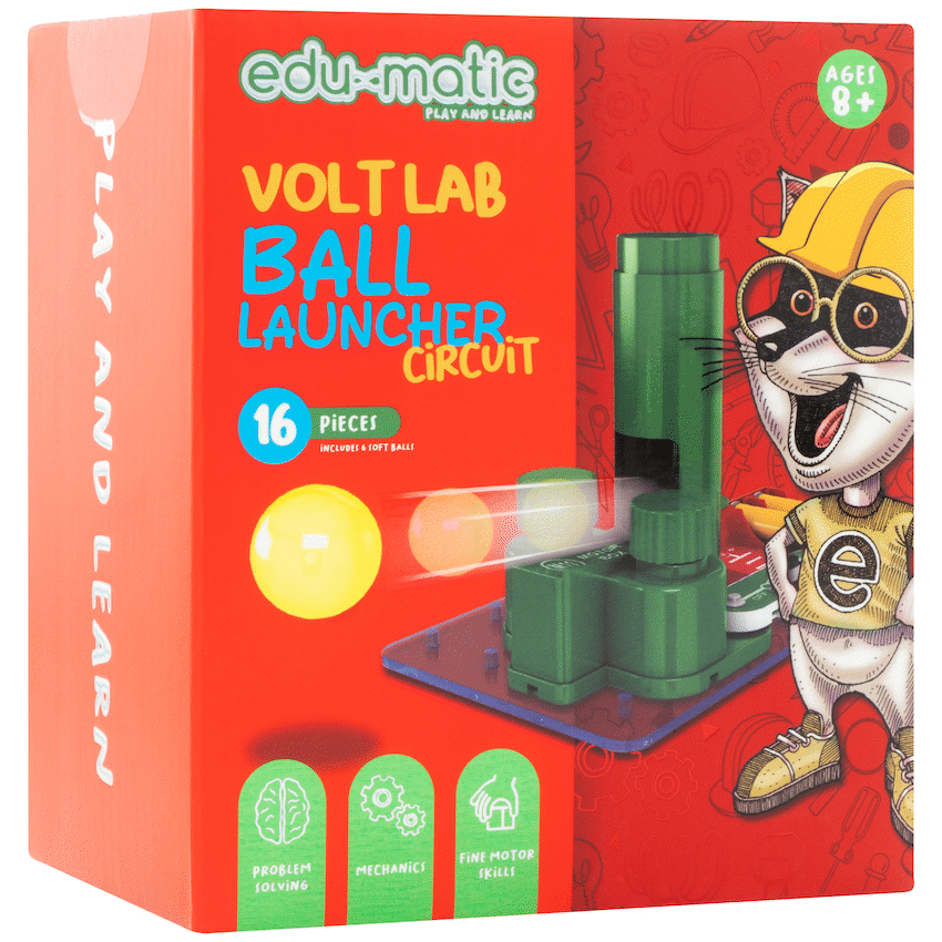 Edu-matic Volt Lab Ball Launcher Circuit