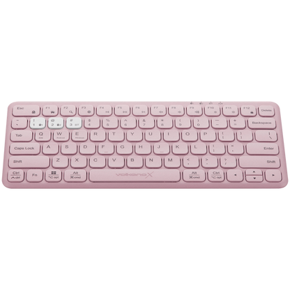 VolkanoX Blaze Bluetooth Wireless Keyboard and Mouse Combo - Rose