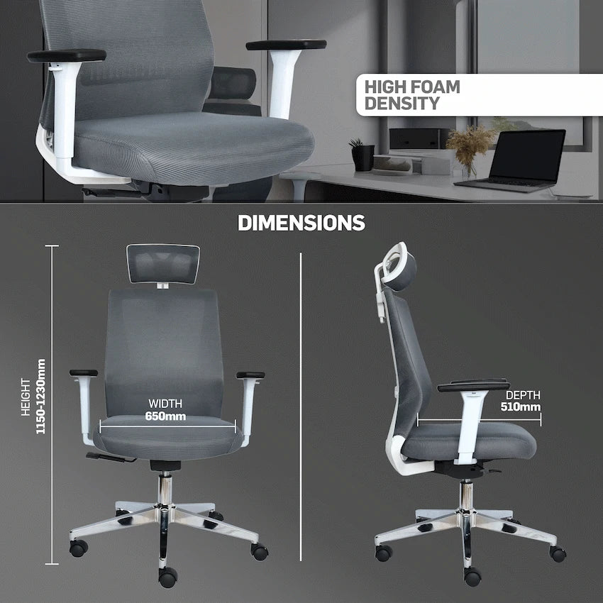 Everfurn Mercury High Back Office Chair