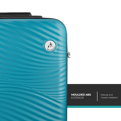 Travelwize Maui ABS 4-Wheel Spinner 65cm Luggage - Ocean