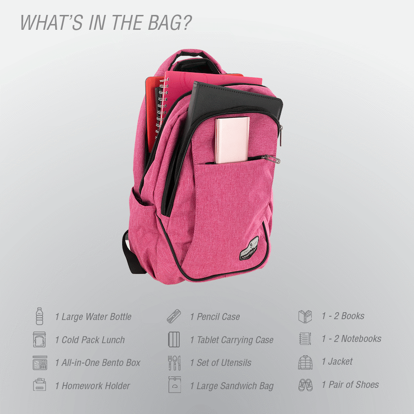 Volkano Victory Backpack - Pink Mel
