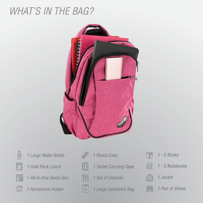 Volkano Victory Backpack - Pink Mel