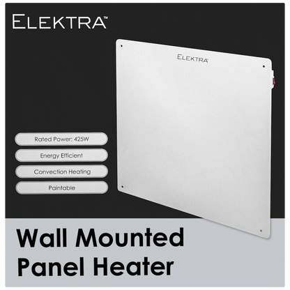 Elektra Wall Mountable Panel Heater