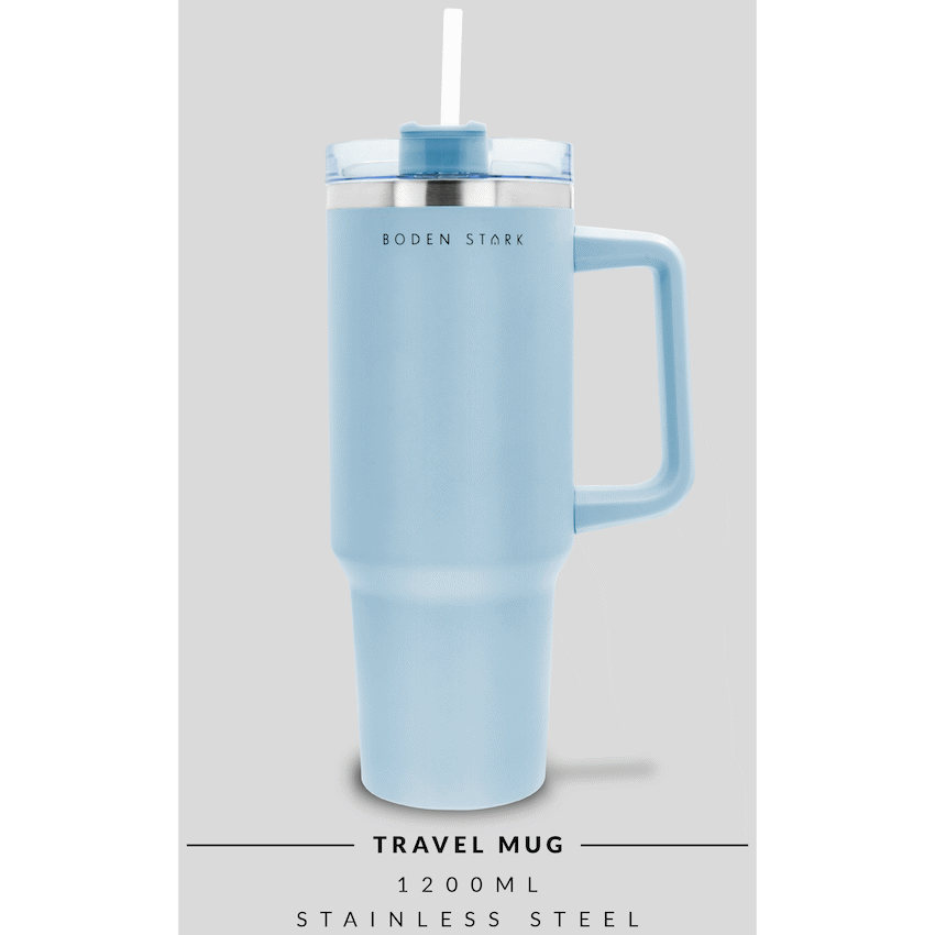 Boden Stark 1200ml Travel Mug - Blue